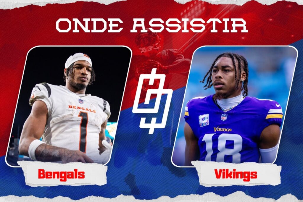 Cincinnati Bengals x Minnesota Vikings &ndash; Onde assistir, hor&aacute;rio e jogadores inativos &ndash; Semana 15 NFL &ndash; 16/12/2023