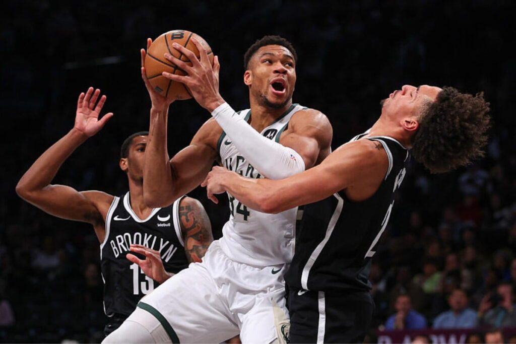 NBA: Antetokounmpo comanda vit&oacute;ria diante dos Nets