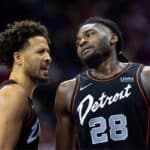 NBA: Piv&ocirc; titular vira desfalque nos Pistons ap&oacute;s nova derrota