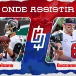 Atlanta Falcons x Tampa Bay Buccaneers &ndash; Onde assistir, hor&aacute;rio e jogadores inativos &ndash; Semana 14 NFL &ndash; 10/12/2023