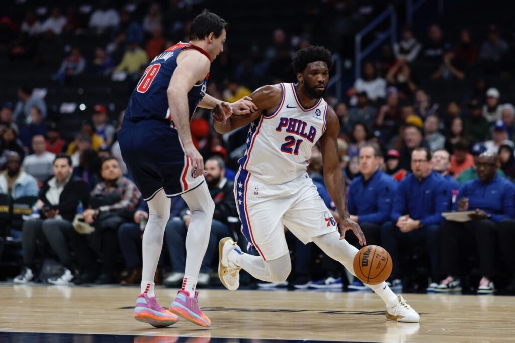 NBA: Joel Embiid anota 50 pontos em vit&oacute;ria dos 76ers