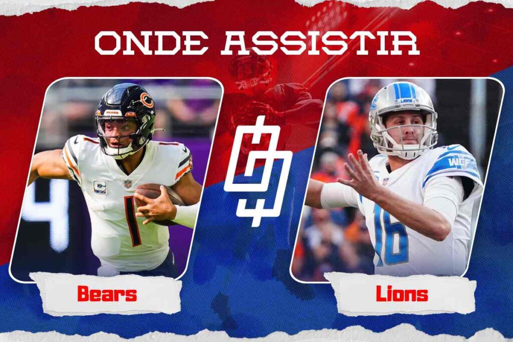 Chicago Bears x Detroit Lions &ndash; Onde assistir, hor&aacute;rio e jogadores inativos &ndash; NFL &ndash; 10/12/2023