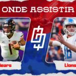 Chicago Bears x Detroit Lions &ndash; Onde assistir, hor&aacute;rio e jogadores inativos &ndash; NFL &ndash; 10/12/2023