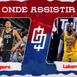 San Antonio Spurs x Los Angeles Lakers &ndash; Onde assistir, hor&aacute;rio, e quintetos &ndash; NBA &ndash; 13/12/2023