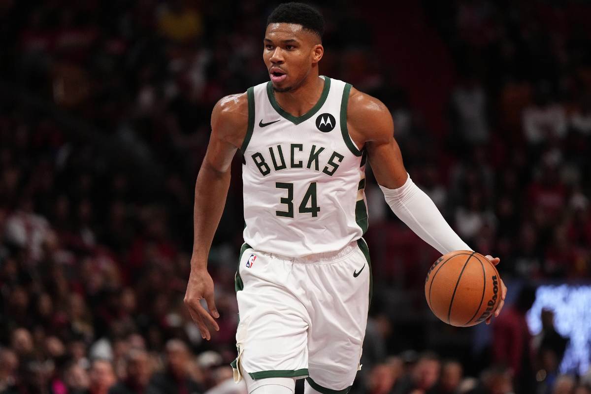 Giannis Antetokounmpo, do Milwaukee Bucks. Foto: Icon Sport