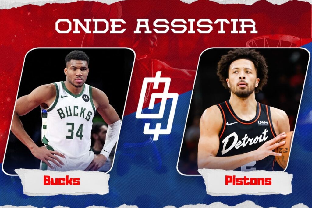 Milwaukee Bucks x Detroit Pistons &ndash; Onde assistir, hor&aacute;rio, e quintetos &ndash; NBA &ndash; 16/12/2023