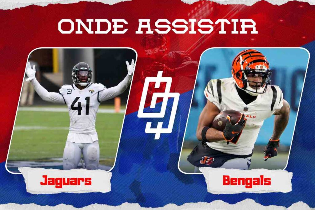 Jacksonville Jaguars x Cincinnati Bengals &ndash; Onde assistir, hor&aacute;rio e jogadores inativos &ndash; NFL &ndash; 04/12/2023