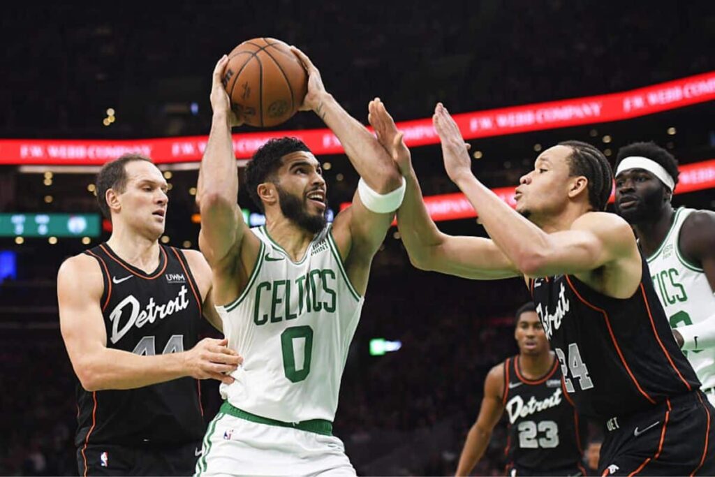 Jogo do ano? Celtics vencem Pistons na prorroga&ccedil;&atilde;o em partida &eacute;pica