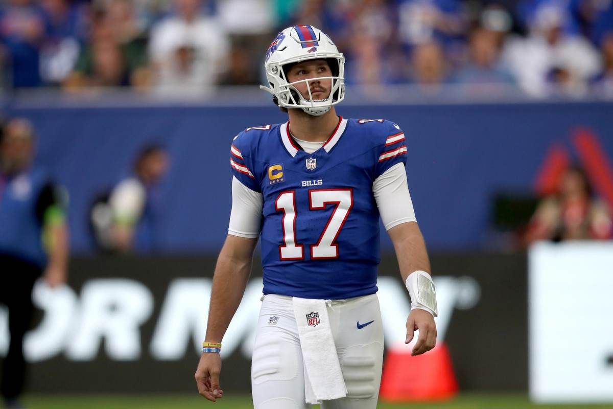 Josh Allen, do Buffalo Bills. Foto: Icon Sport