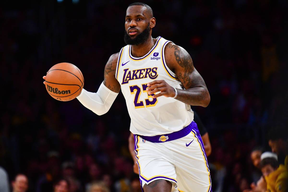 LeBron James, do Los Angeles Lakers. Foto: Icon Sport