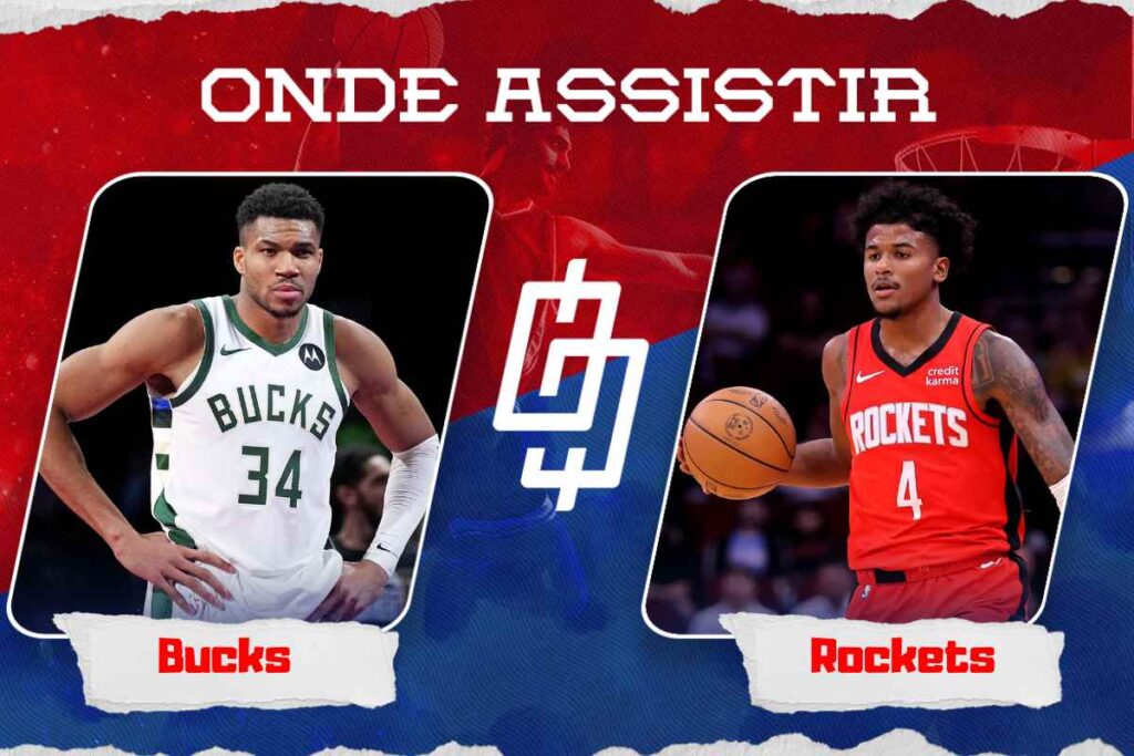 Milwaukee Bucks x Houston Rockets &ndash; Onde assistir, hor&aacute;rio e quintetos &ndash; NBA &ndash; 17/12/2023