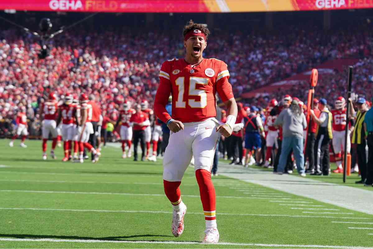Patrick Mahomes, do Kansas City Chiefs. Foto: Icon Sport