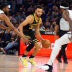 NBA: Curry faz 37, Warriors afastam m&aacute; fase e vencem Nets
