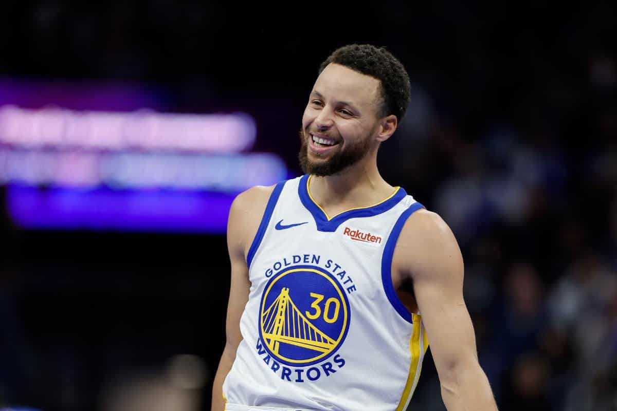 Stephen Curry, do Golden State Warriors. Foto: Icon Sport