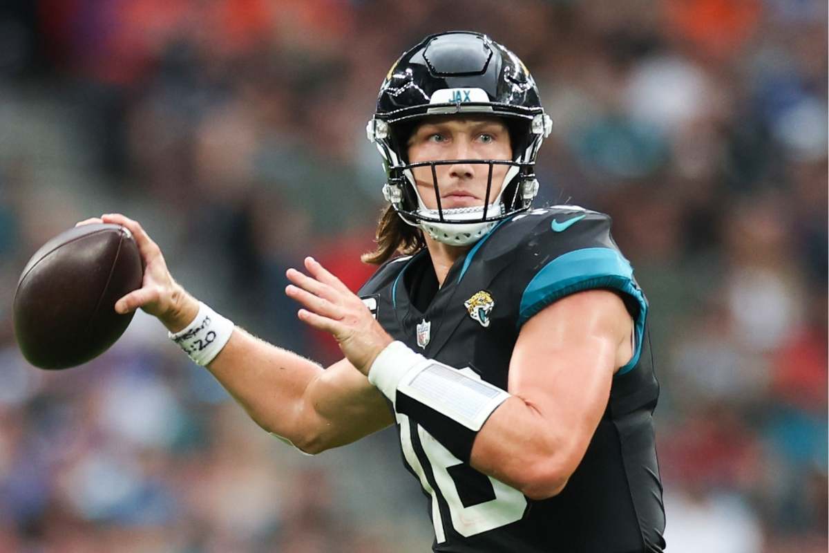 Trevor Lawrence, do Jacksonville Jaguars. Foto: Icon Sport