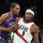 NBA: Anfernee Simons garante vit&oacute;ria aos Blazers diante dos Suns