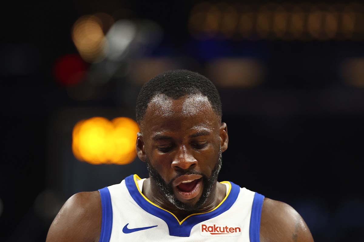 Draymond Green est&aacute; suspenso da NBA por tempo indeterminado. Foto: Reprodu&ccedil;&atilde;o/Icon Sports