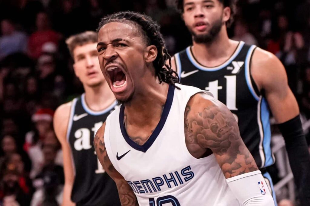 Ataque dos Grizzlies sobe para 6&ordm; melhor da NBA ap&oacute;s volta de Ja Morant