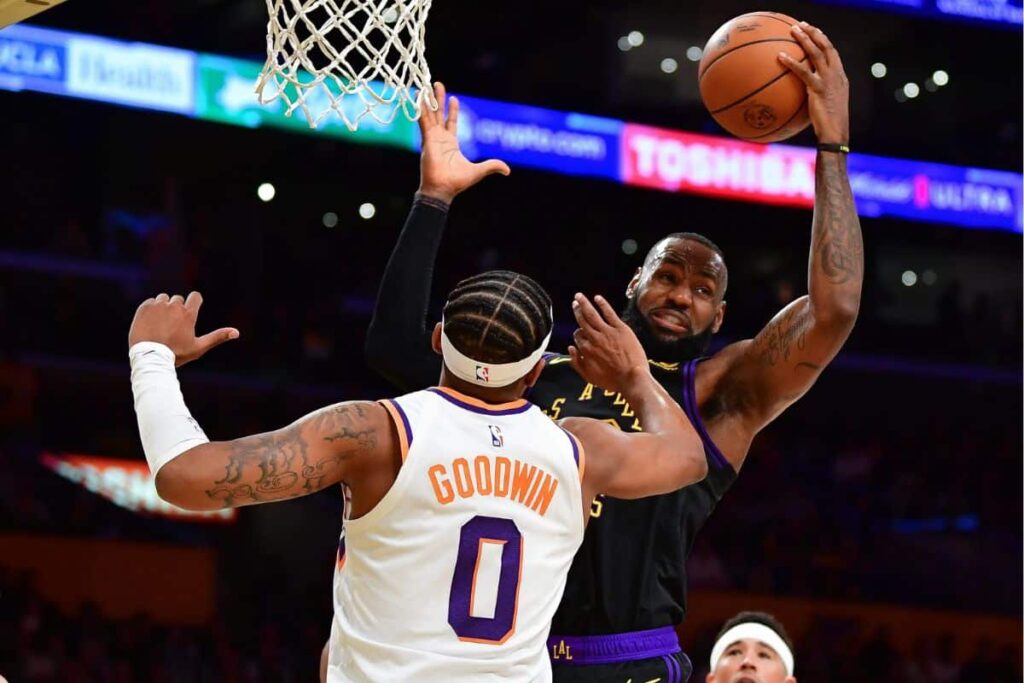 NBA: com show de Lebron James, Lakers batem o Phoenix Suns de Kevin Durant