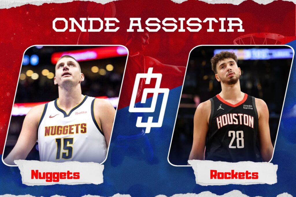 Denver Nuggets x Houston Rockets &ndash; Onde assistir, hor&aacute;rio, e quintetos &ndash; NBA &ndash; 08/12/2023