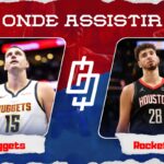 Denver Nuggets x Houston Rockets &ndash; Onde assistir, hor&aacute;rio, e quintetos &ndash; NBA &ndash; 08/12/2023