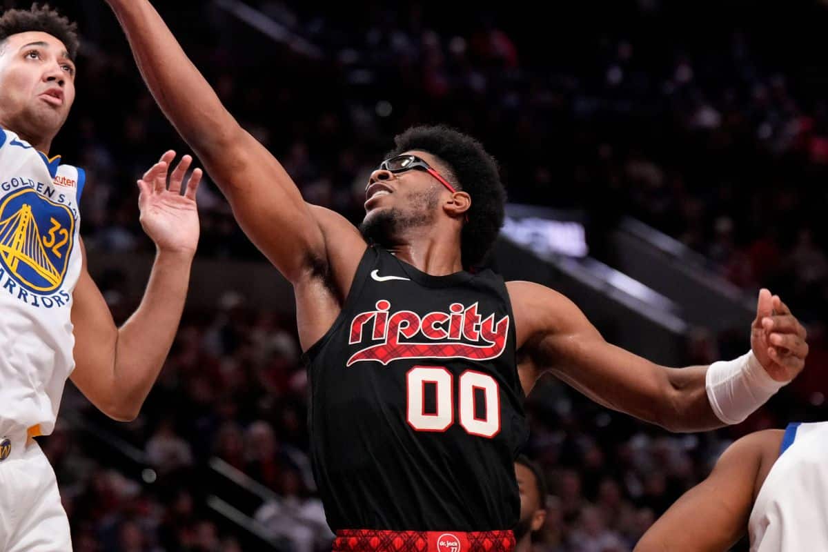 Scoot Henderson, do Portland Trail Blazers. Foto: Icon sport