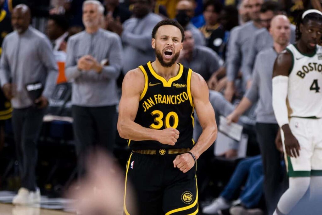 NBA: Curry &eacute; decisivo, provoca Celtics e &lsquo;ressurge&rsquo; pelos Warriors