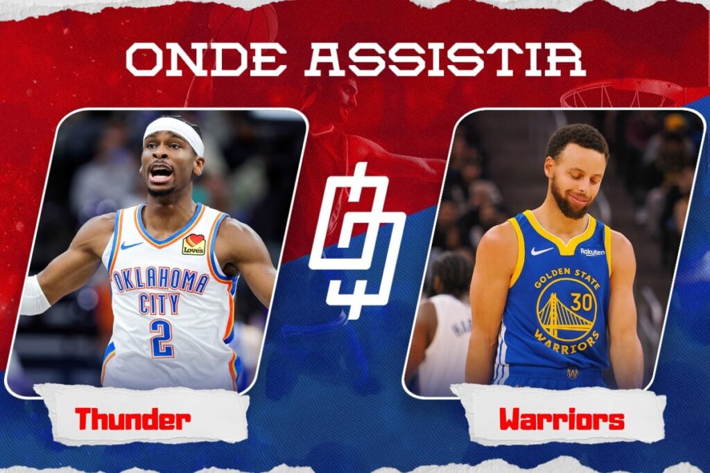 Oklahoma City Thunder x Golden State Warriors – Onde assistir, horário, e quintetos – NBA – 08/12/2023