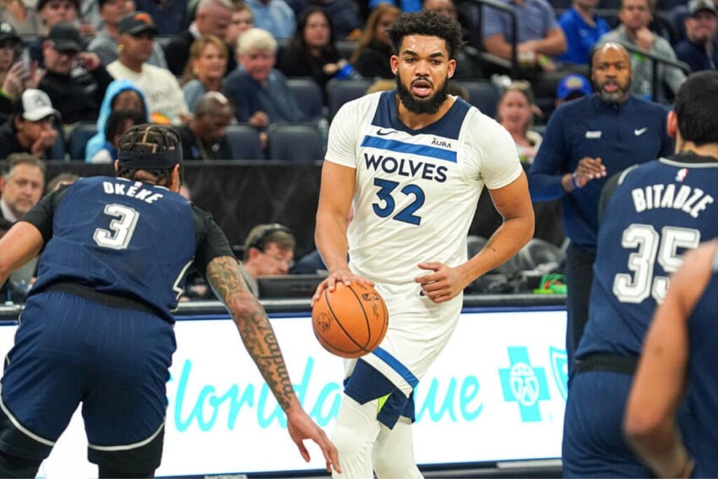 NBA: Karl-Anthony Towns e Anthony Edwards comandam vit&oacute;ria dos Timberwolves