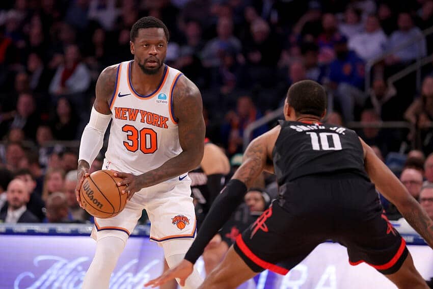 NBA: Julius Randle brilha e New York Knicks vencem Houston Rockets