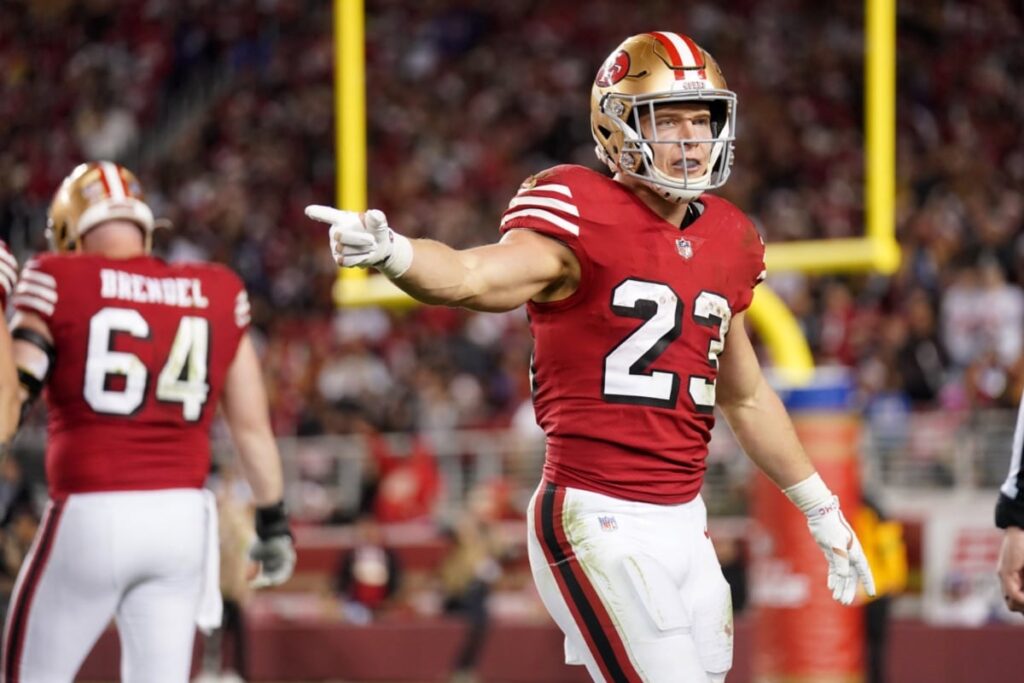 Playoffs da NFL: McCaffrey &eacute; a esperan&ccedil;a dos 49ers para chegar ao Super Bowl?