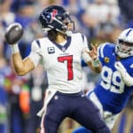 NFL: CJ Stroud decide, Texans vencem os Colts e garantem vaga nos playoffs