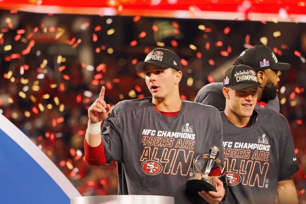 NFL: &lsquo;Foi especial&rsquo;, diz Purdy ap&oacute;s t&iacute;tulo dos 49ers marcado por recorde