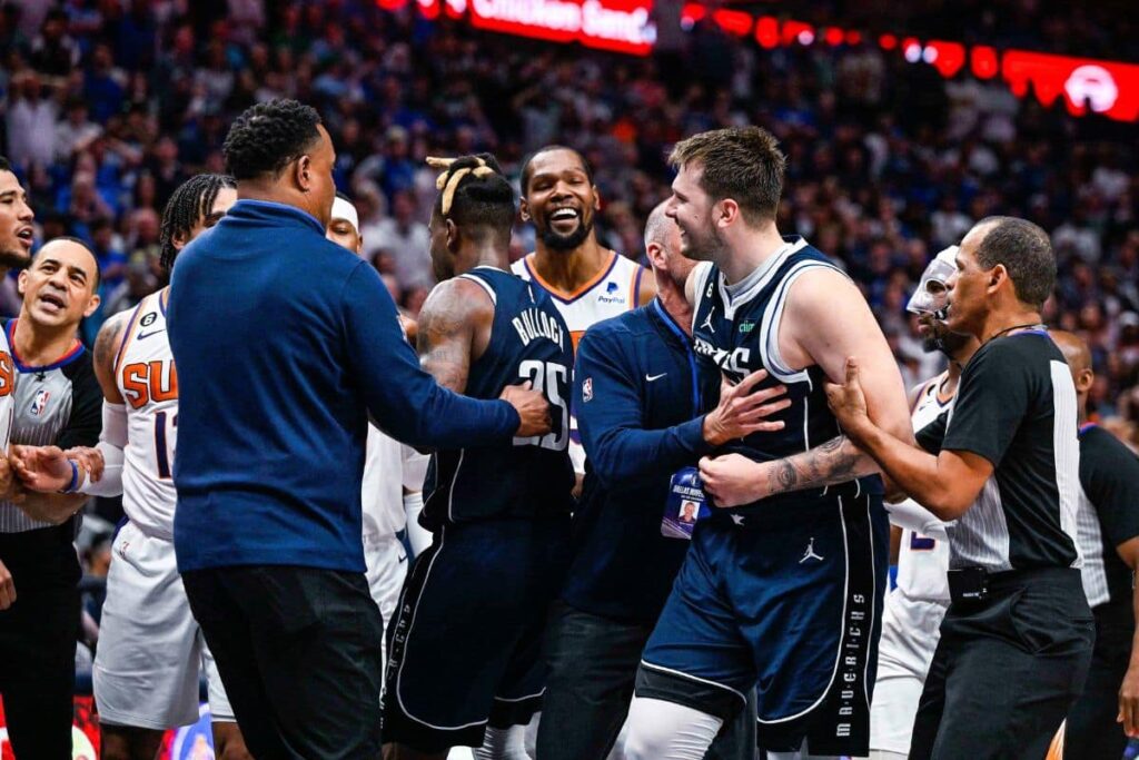 NBA: Luka Dončić &lsquo;expulsa&rsquo; torcedor em Mavs x Suns
