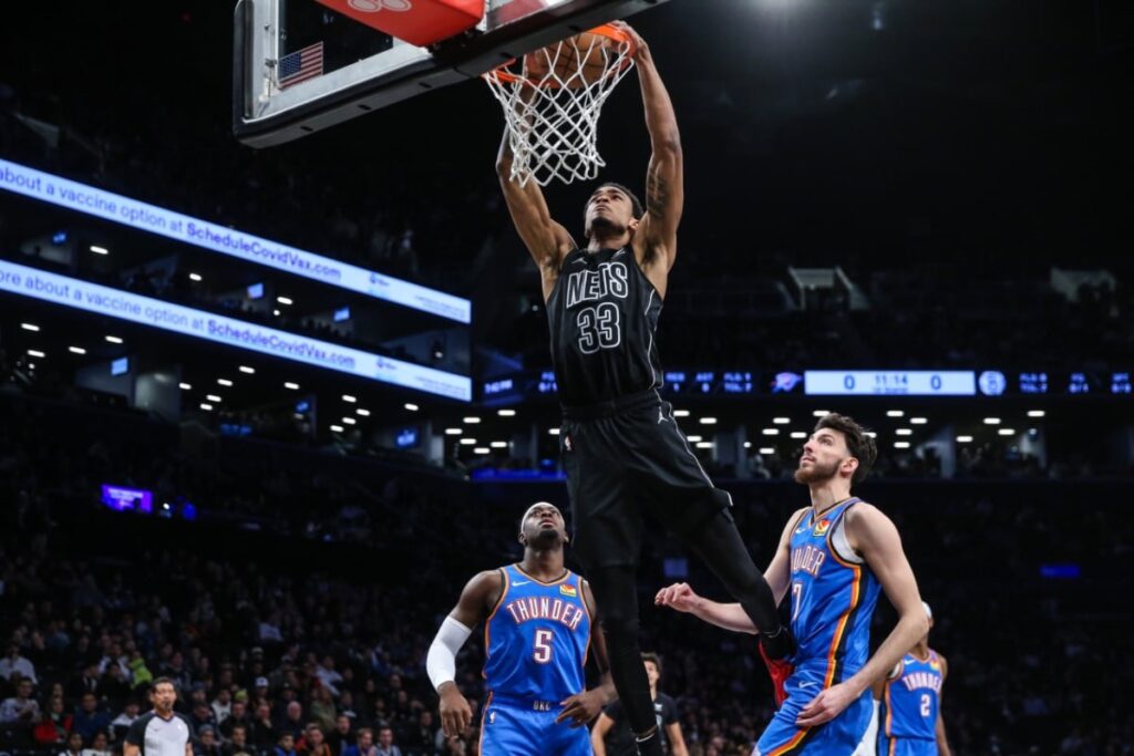 NBA: Nets decolam, abrem vantagem no primeiro tempo e vencem Thunder