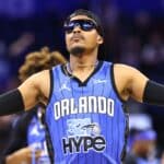 NBA: Celebridades brasileiras marcam presen&ccedil;a em jogo do Orlando Magic