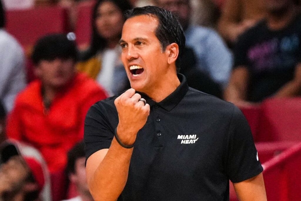 Erik Spoelstra renova com Heat e garante maior contrato da hist&oacute;ria da NBA