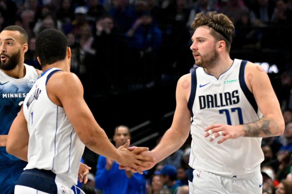 Doncic e Irving desarmam melhor defesa da NBA, e Mavs batem Wolves