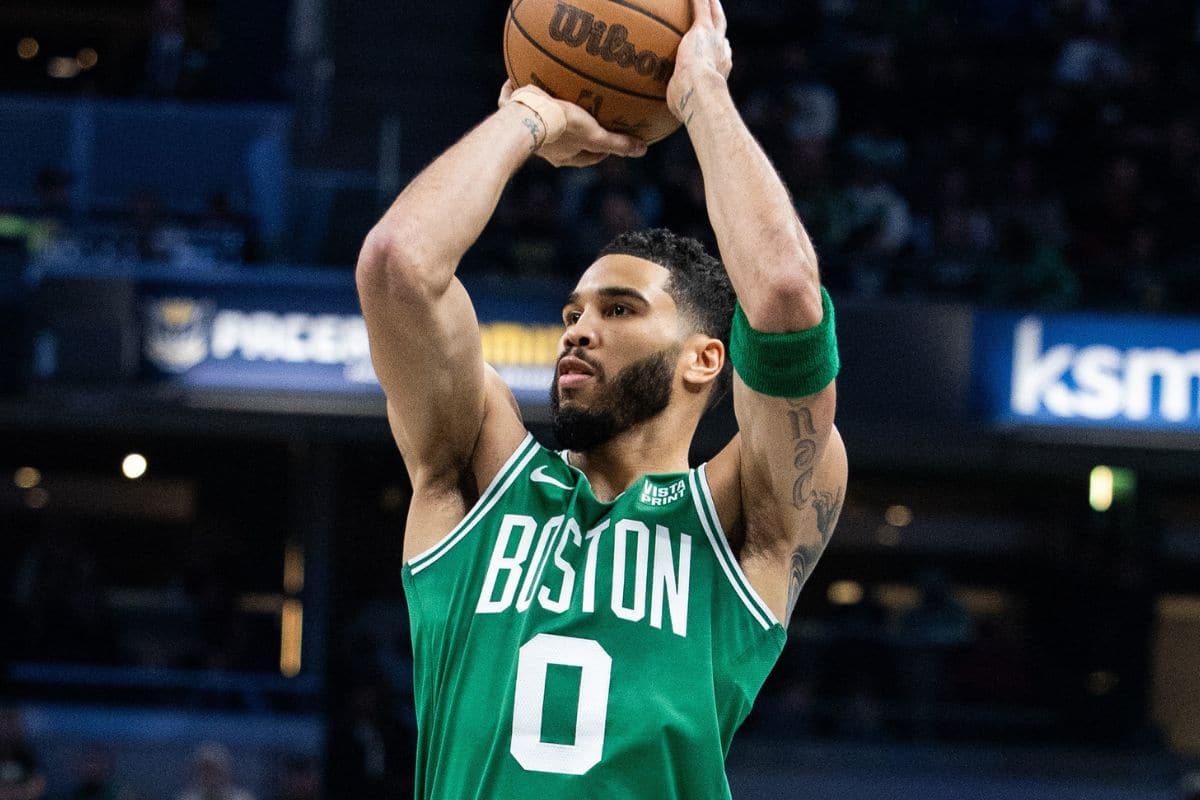 Jayson Tatum, do Boston Celtics. Foto: Icon sport