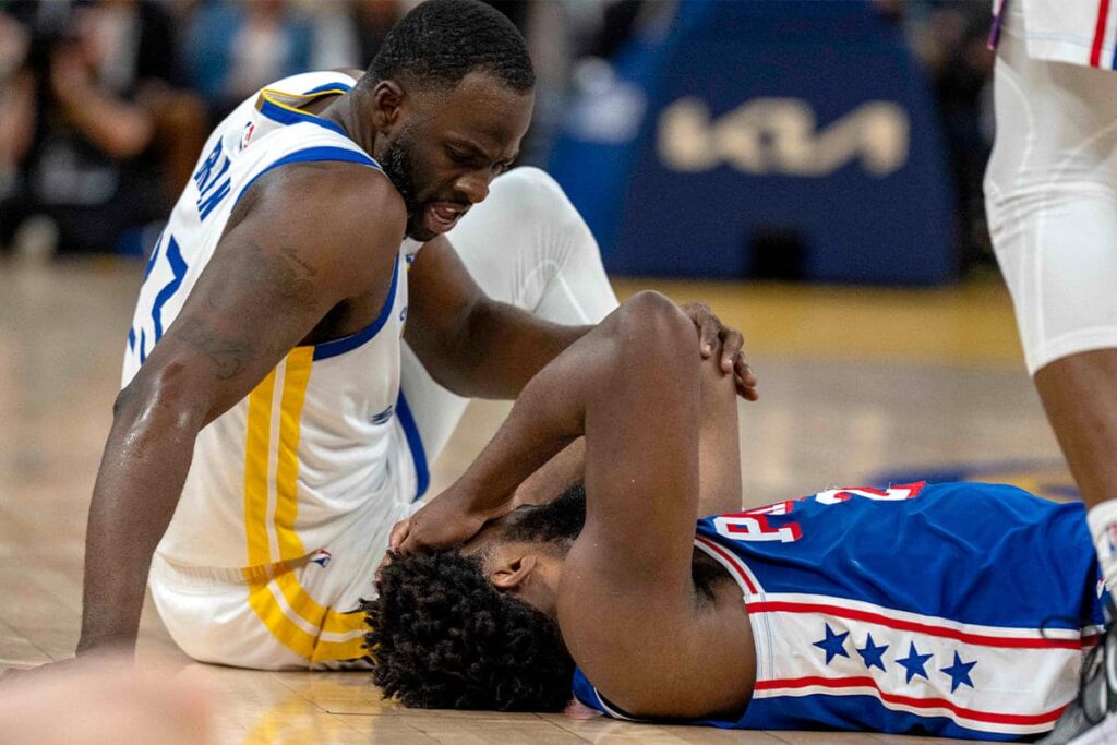 NBA: Warriors vencem 76ers e Embiid vira &lsquo;dor de cabe&ccedil;a&rsquo; para os playoffs