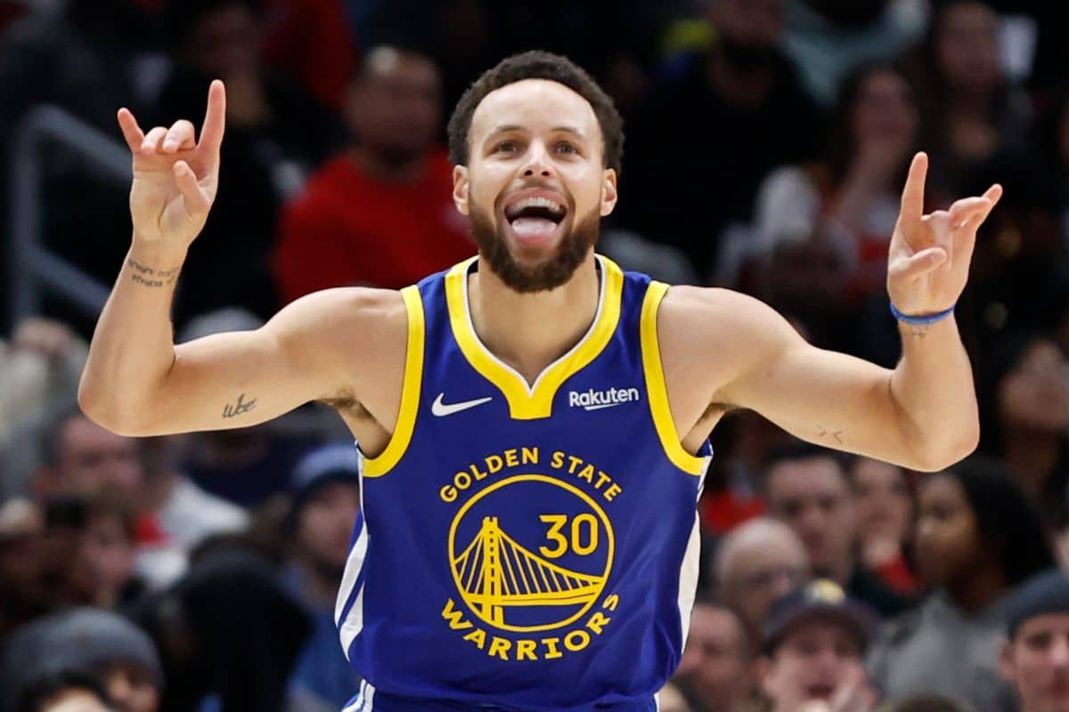 Stephen Curry, do Golden State Warriors. Foto: Icon sport