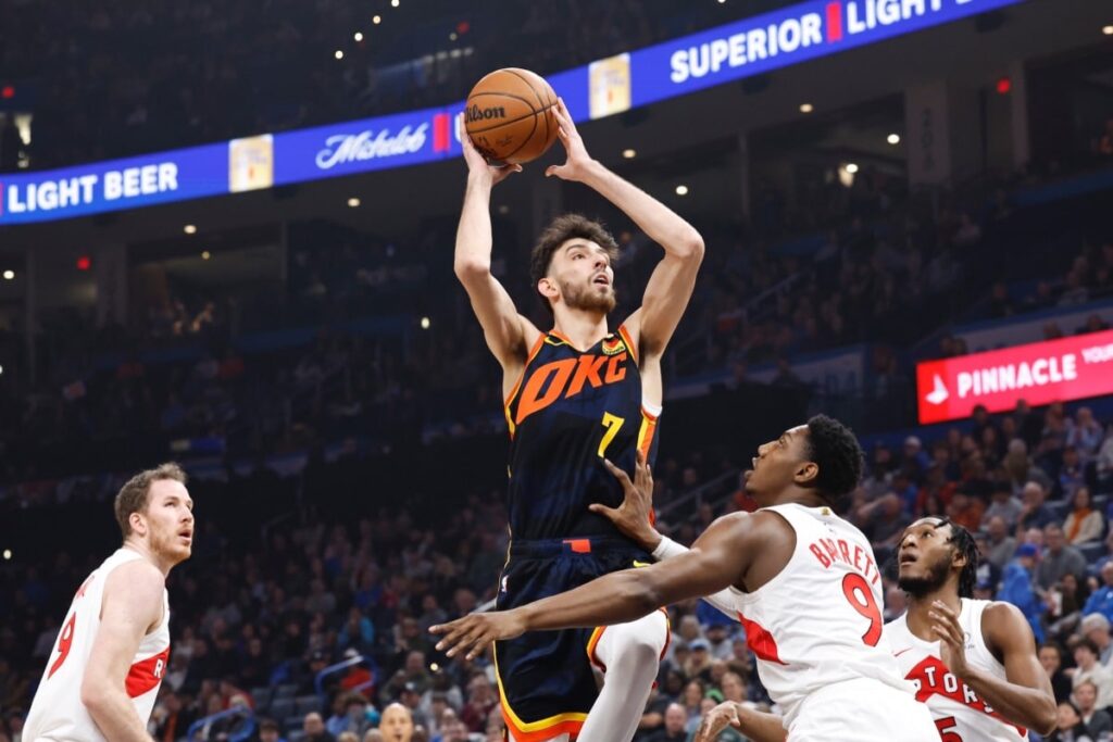 NBA: Thunder derrota Raptors em prorroga&ccedil;&atilde;o dupla e reta final de jogo insana