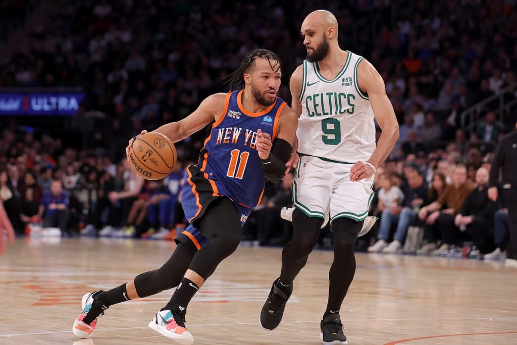 NBA: nem estrela em ascens&atilde;o dos Knicks consegue parar os Celtics