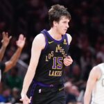 Austin Reaves minimiza recorde pessoal em vit&oacute;ria sem LeBron:&nbsp;&lsquo;Nada&nbsp;demais&rsquo;