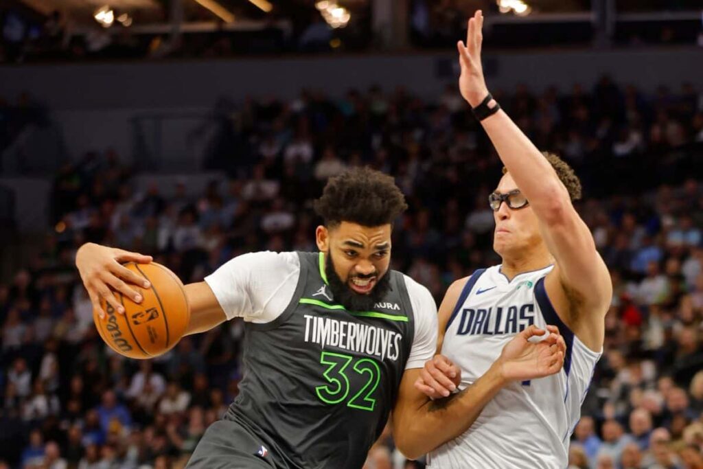 NBA: Timberwolves dominam e vencem os Mavericks com tranquilidade