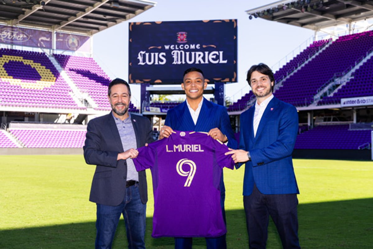Muriel, atacante do Orlando City.