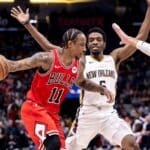 NBA: DeRozan e Vucevic decidem em vit&oacute;ria dos Bulls sobre os Pelicans