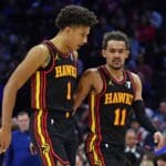 NBA: Trae Young brilha, Hawks encerram m&aacute; fase e vencem 76ers