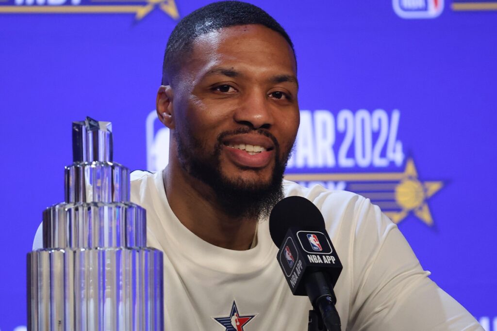 MVP do All Star Game, Damian Lillard &lsquo;rebate cr&iacute;ticas&rsquo; ap&oacute;s recorde hist&oacute;rico na partida