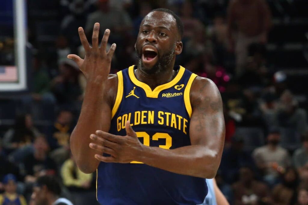 Draymond Green provoca adversários ao ter faltas desafiadas: ‘Estão com medo?’